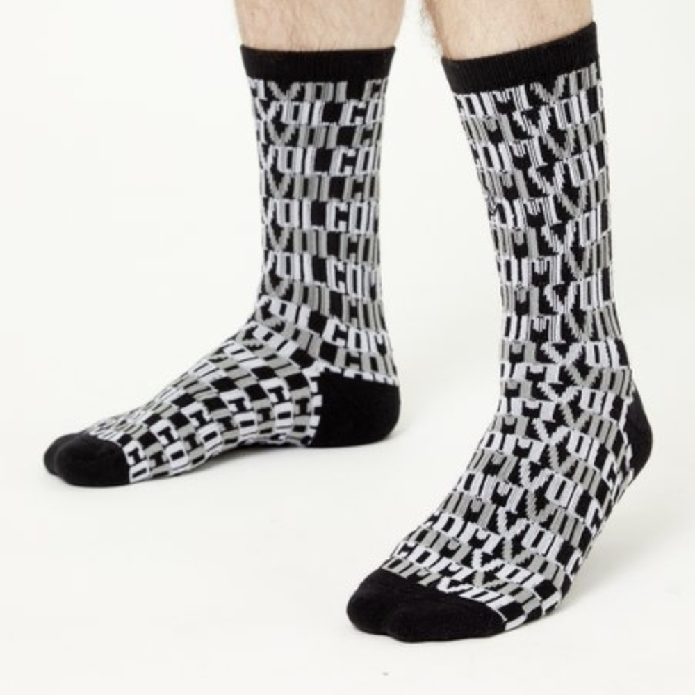 Volcom Crew Socks Sz 9-12